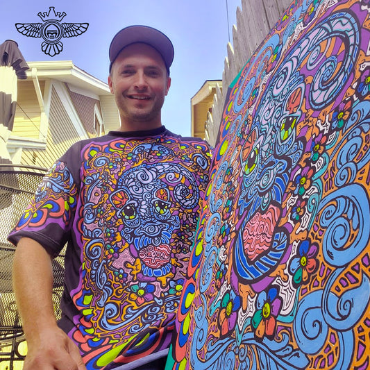 Dimensional Traveler-Unisex AOP Cut & Sew Tee