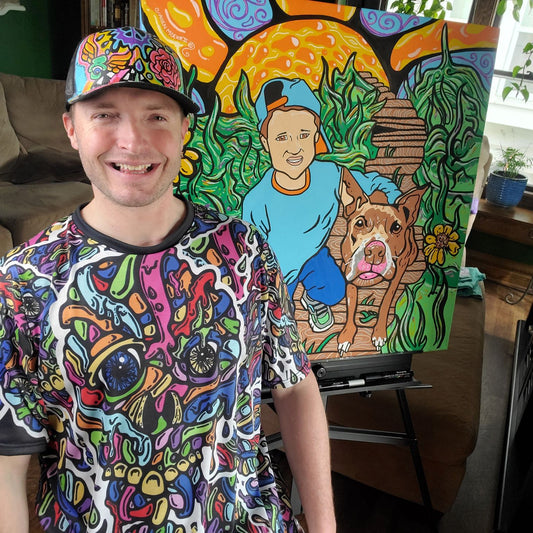 Mummy Drip Unisex AOP Cut & Sew Tee