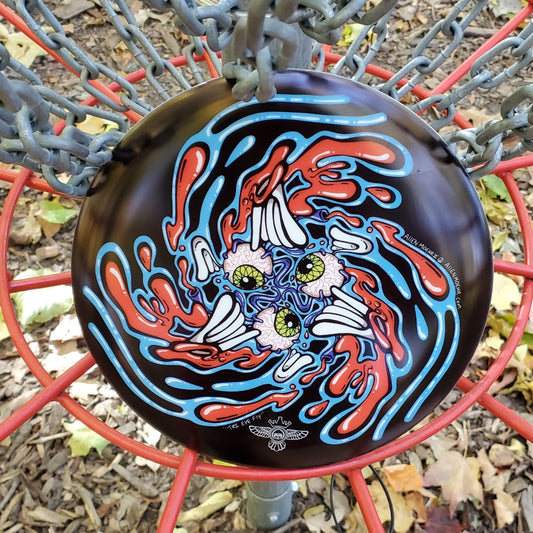 "Tri Eye Fly" Fuzion EMAC Truth, Disc Golf Disc, Dynamic Discs