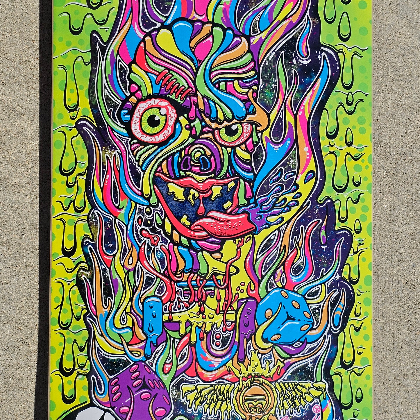 "Funky Truckenstein" 8.50 Skateboard Deck